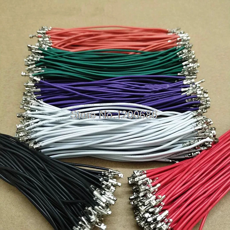 Медные обжимные соединители 20 см 30 22 AWG XH 2 54 штекерные гнездовые XH2.54