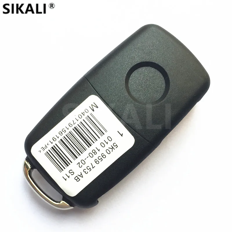 Дистанционный ключ для автомобиля 5K0837202/5FA010180-00 Beetle/Caddy/Eos/Golf/Jetta/Polo/Scirocco/Tiguan/Touran/UP