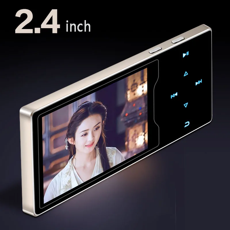 Mp3 плеер RUIZU D08 Usb 8 Гб 16G для хранения 2,4 дюймов HD экран воспроизводить высокое качество fm-радио электронная книга музыкальный видео плеер