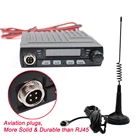 AC-001 Ultra Compact AMFM Mini Mobie 8W CB Radio 26 МГц 27 МГц 10 метров Любительская Мобильная радиостанция