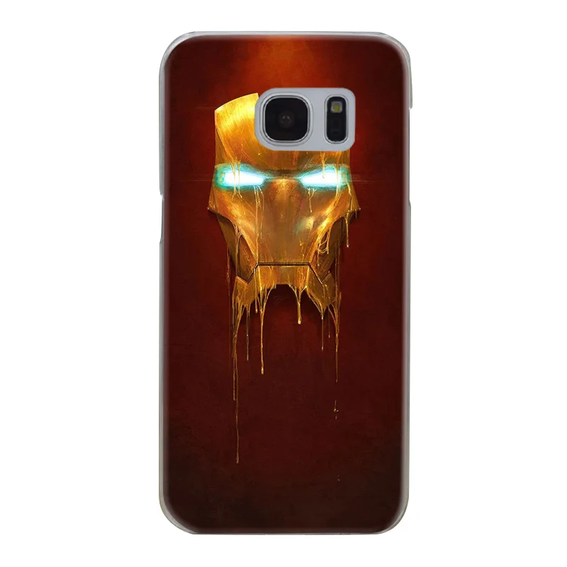 H372 Америка Супермен и Дэдпул прозрачный жесткий PC чехол для samsung Galaxy S Note 3 4 5 6 7 8 9