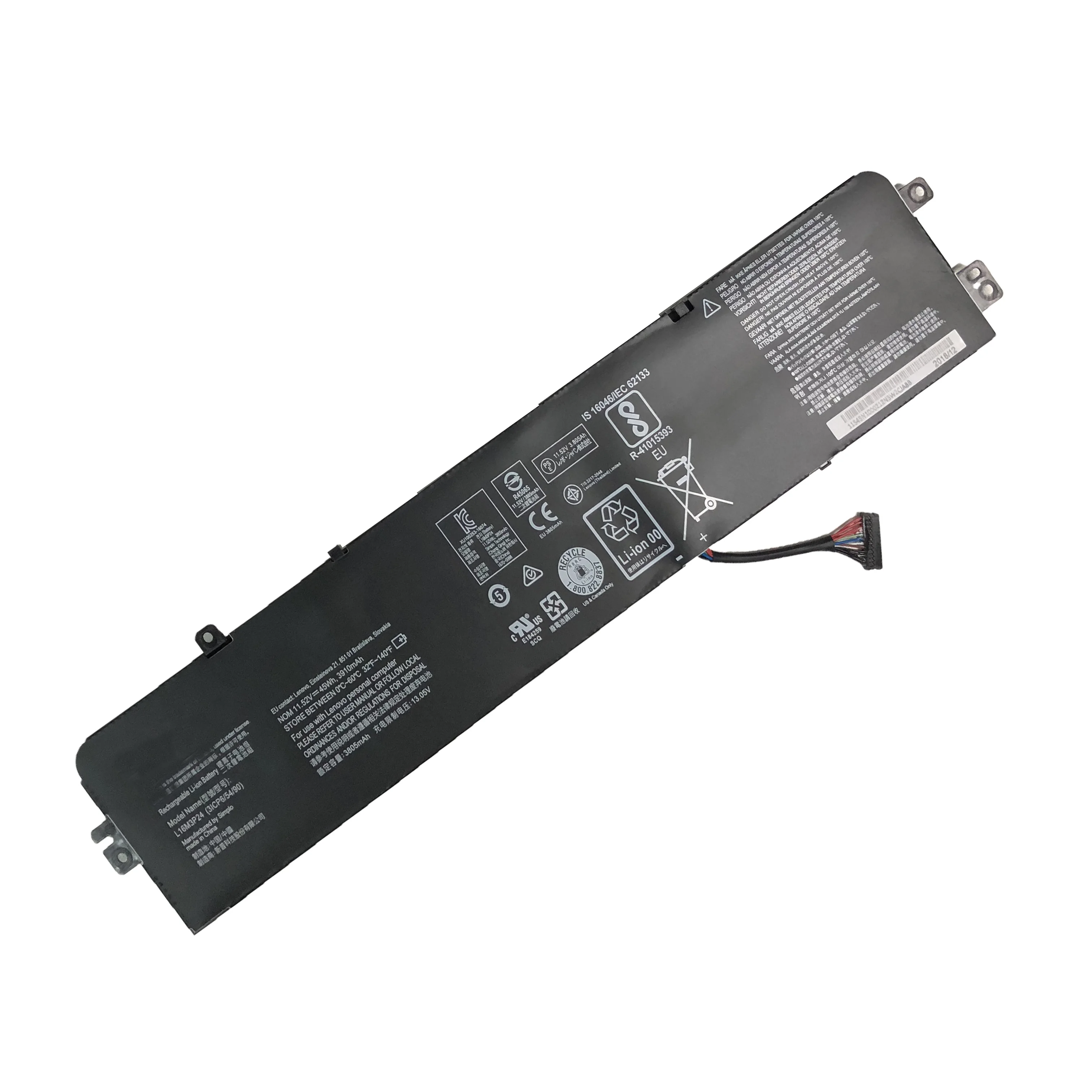 Оригинальный аккумулятор для ноутбука Lenovo Ideapad Xiaoxin 11 52 R720 Y720 Y700-14ISK Y520 3910 в 45 Вт/ч 700
