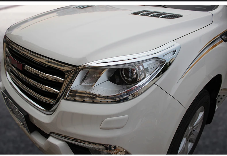 Lsrtw2017 abs фар автомобиля Хромированные планки для great wall haval H9