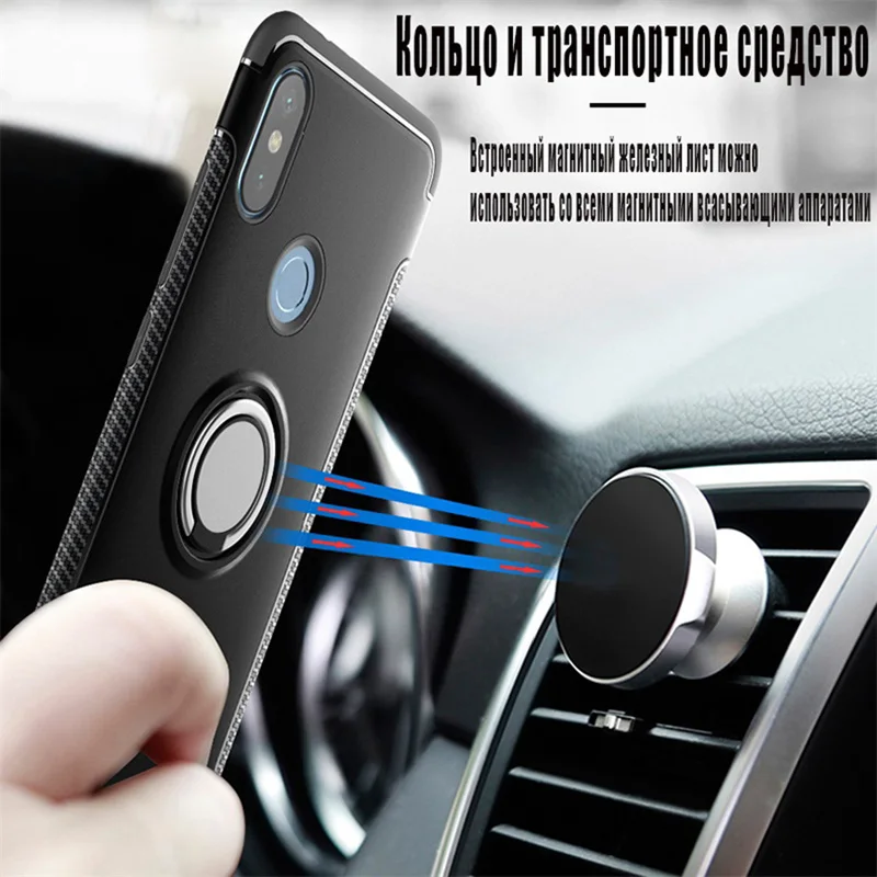 Противоударный защитный чехол для Xiaomi Redmi Note 7 6 5 Pro Redmi7 Силиконовый ТПУ +