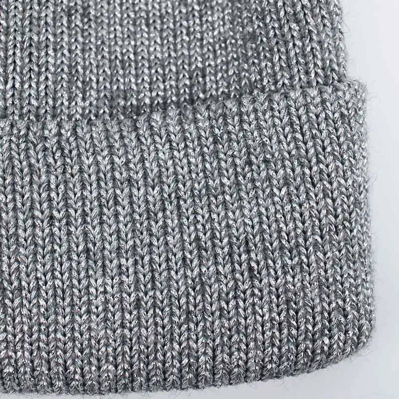 Новая шерстяная вязаная шапка с помпонами из натурального Лисьего меха зимняя