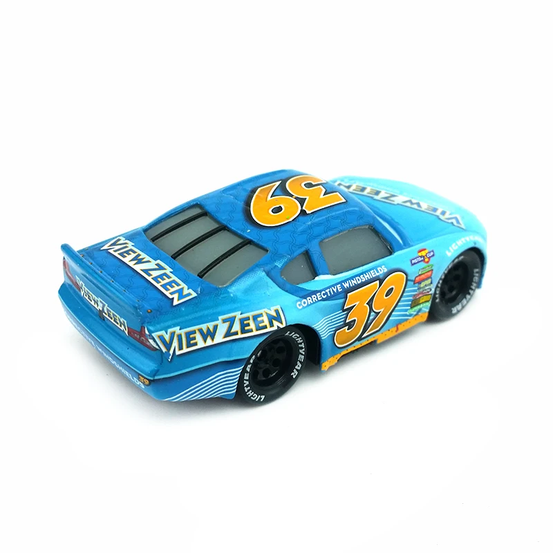 Disney Pixar Cars 3 № 39 Buck Bearingly 1:55 литой металлический сплав игрушечный автомобиль