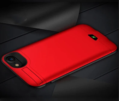 

Ultra Thin Portable Backup External Case Charge Accessory Back Battery Cover for iphone 6 6s 7 8 plus 5000mAh 8000mah