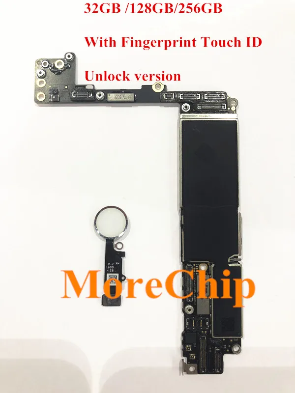 Материнская плата для iPhone 7Plus разблокированная материнская с идентификацией по