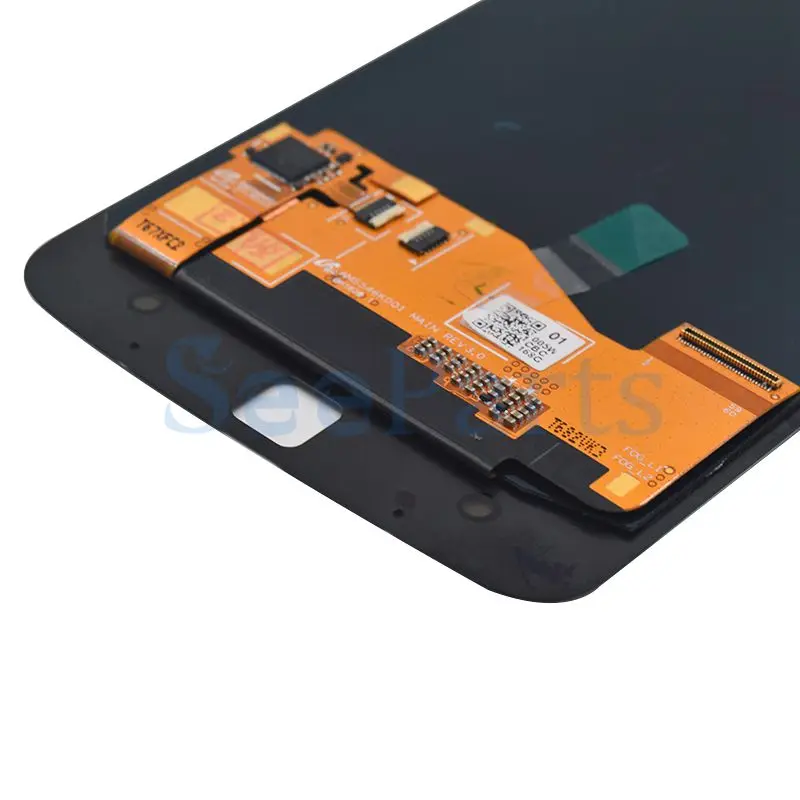 ЖК дисплей для Motorola Moto Z Droid XT1650 кодирующий преобразователь сенсорного экрана в