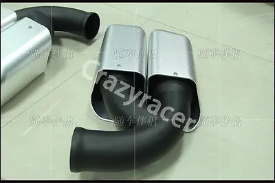 Для Cayenne V8 2011 2014 выхлопные наконечники глушителя трубы DHL Бесплатная доставка|pipe