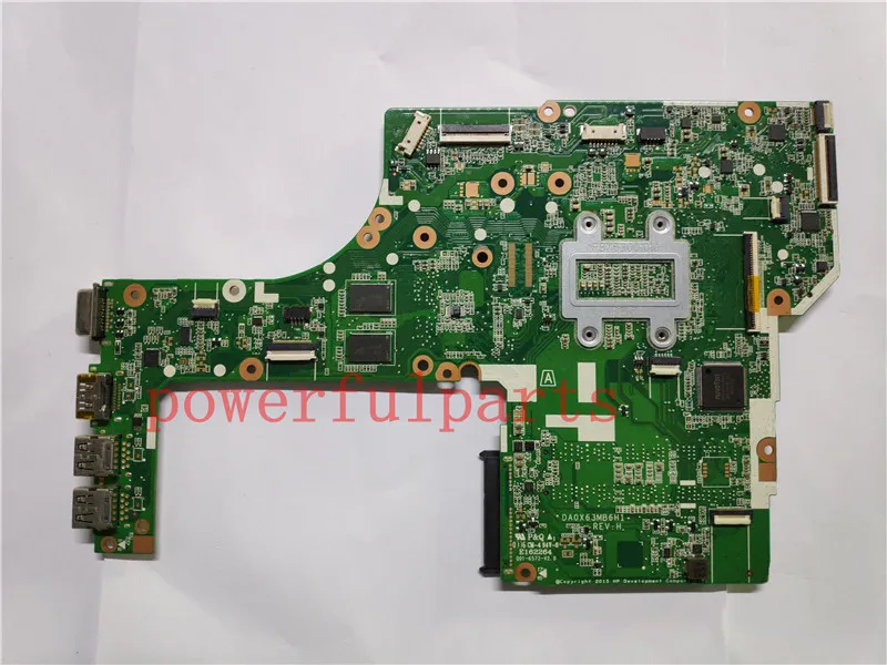 Материнская плата для ноутбука 827025 001 501 HP Probook 450 470 G3 DA0X63MB6H1 SR2EY I5 6200U DDR3 полностью