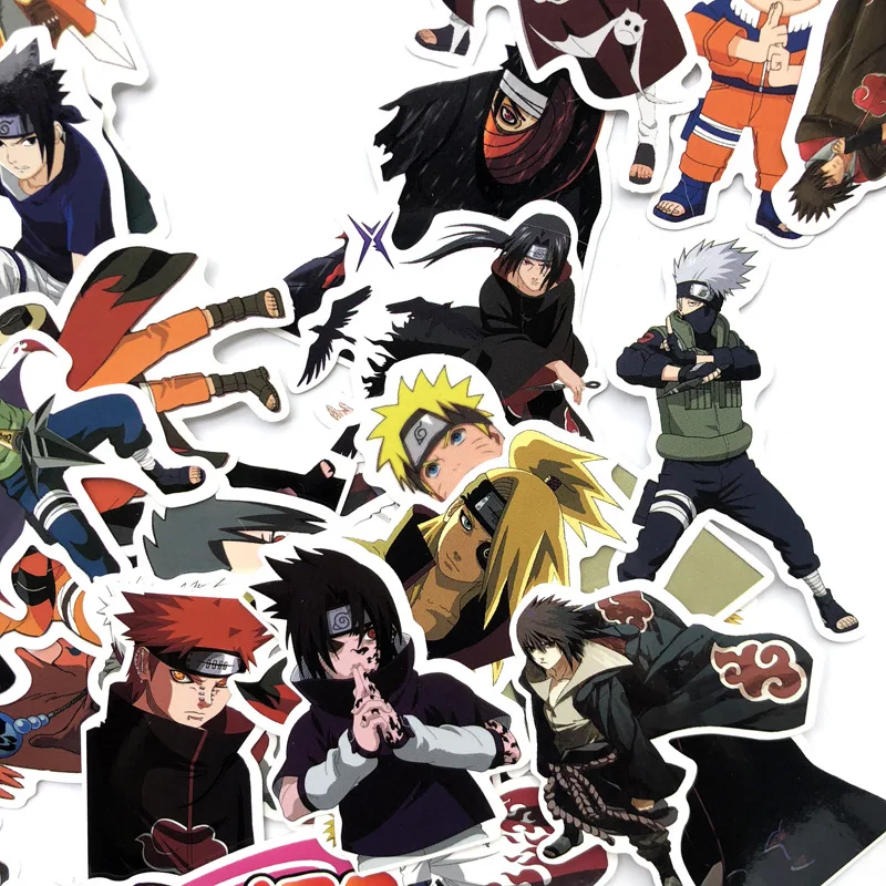 Мультяшная наклейка 63 naruto Grafii для ноутбуков скейтбордов Macbook чемоданов на