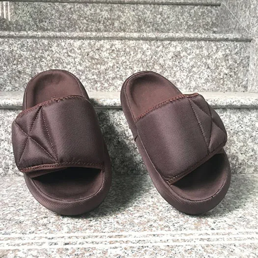 11 Flatforms женщины Главная платформе Большой размер обувь шлепанцы 44 осень квартира тапочки домашние женские бренд дизайнер ВПП дом сандалии в помещении - Цвет: Розово-красный