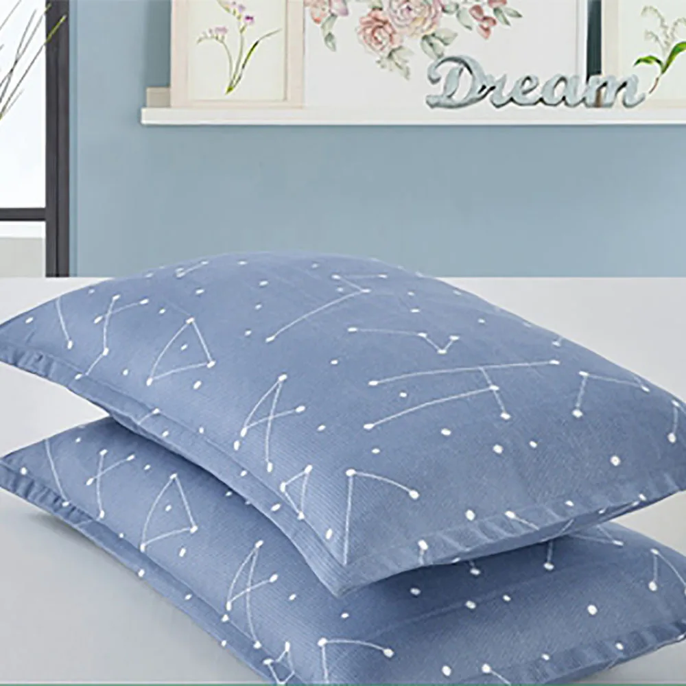 Twelve constellation 2 шт./партия 48*74 см прямоугольная хлопковая наволочка мягкий удаляемый моющийся домашний утолщенный наволочка 301-0842 - Цвет: Twelve constellation