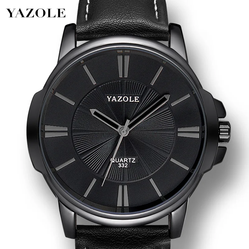 Часы YAZOLE мужские наручные спортивные брендовые люксовые кварцевые | Наручные
