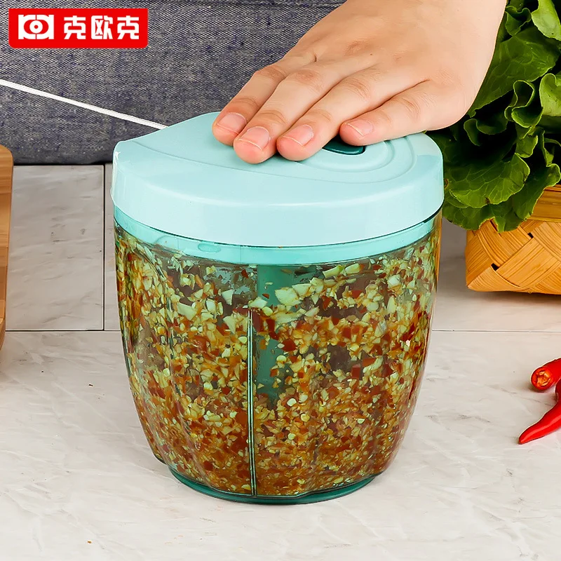 KEOUKE Household Manual Meat Grinders Garlic Machine Cutter Food Processor for Fruit Vegetable Slicer Kitchen Tool | Дом и сад