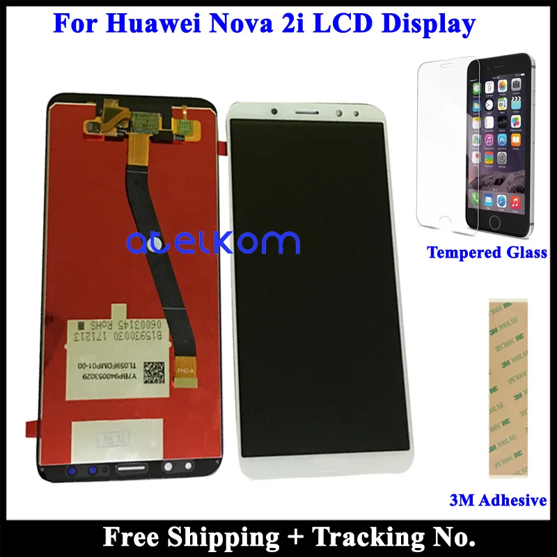 ЖК-дисплей для Huawei Nova 2i с дигитайзером сенсорного экрана в сборе Honor 9i на