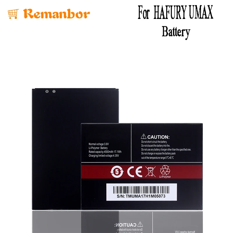 Remanbor для hafury umax Батарея 4500 мАч смартфон Интимные аксессуары используется