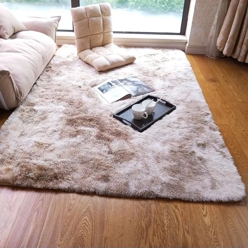 

Living Room Area Carpet Big Size Mat Anti-Slip Bedroom Carpet Tea table long plush Carpets Bedroom Mats Home textile Soft rug