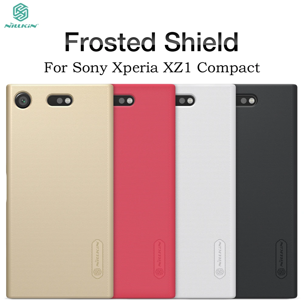Для sony Xperia XZ1 компактный чехол Nillkin матовый щит Матовый Жесткий Чехол для задней крышки для sony Xperia XZ1 Compact