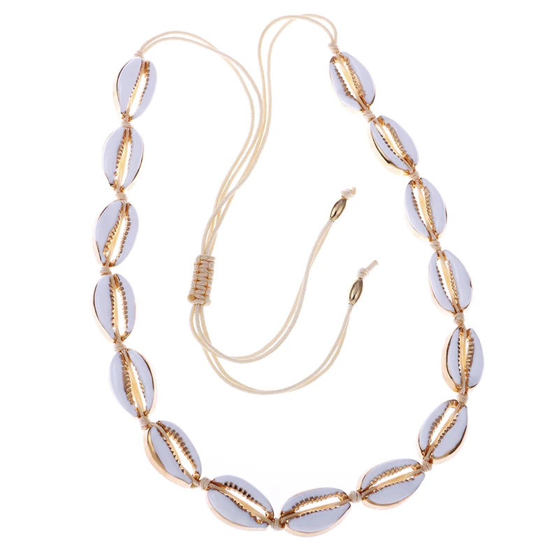2019 натуральный золотистый ошейник Puka женские ошейники лучший vaquero concha bijoux