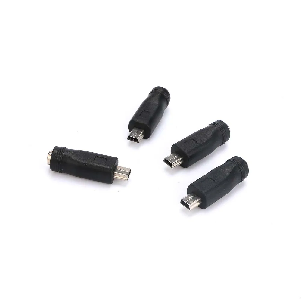 4 шт. 5 в постоянного тока 5*2 1 мм разъем для MINI USB контактов T зарядного устройства