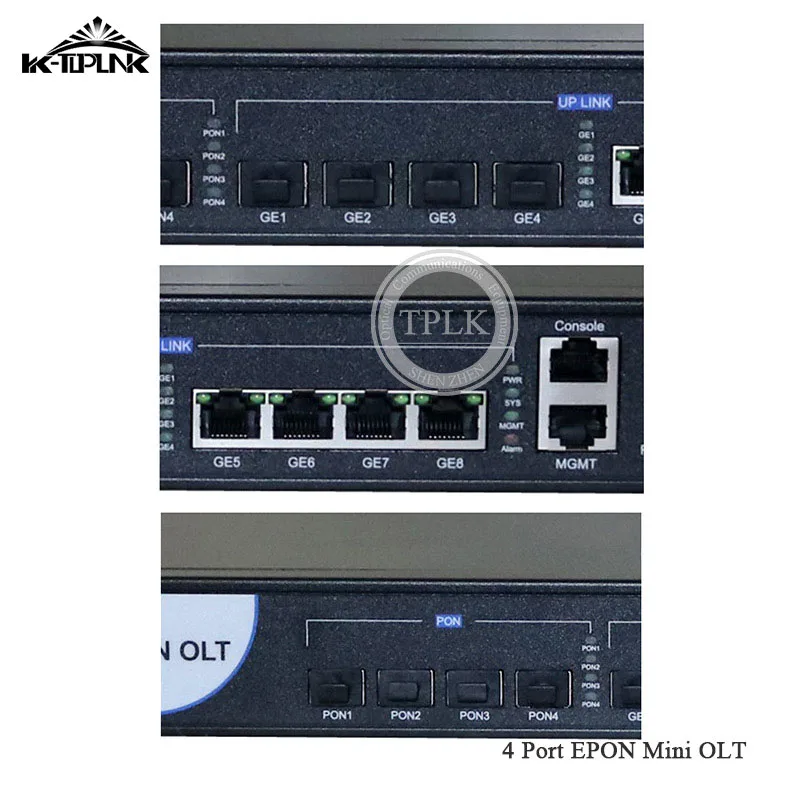 Лучший поставщик 1G 4 порта EPON Mini OLT Пользовательский логотип совместимый Hua Wei ONU ONT