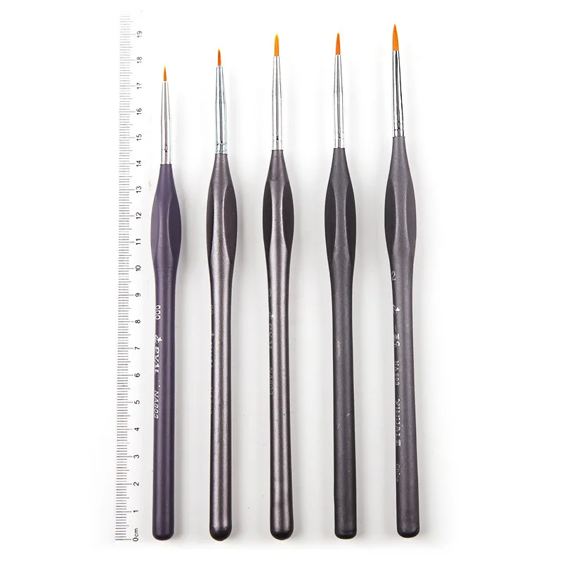 5 шт. товары для рукоделия норковые кисти художника миниатюрные акварельные