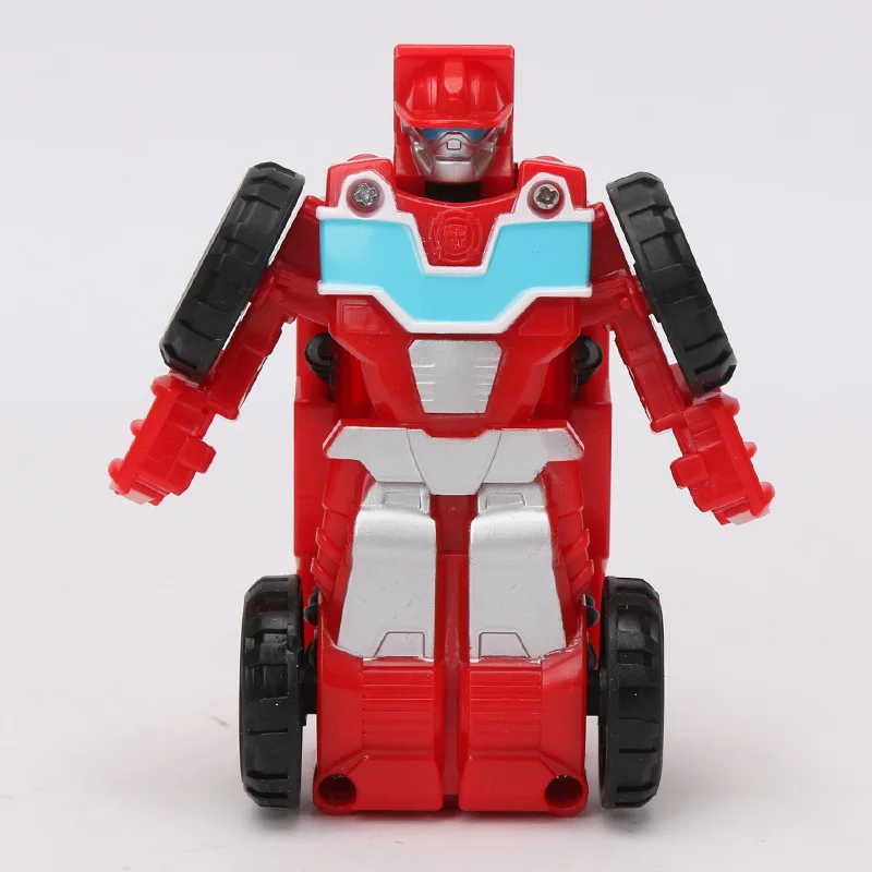 8 см Playskool Heroes Transformers Toys Rescue Bots Flip Racers Heatwave the Fire Bot аэропорт Blastoff Blades экшн