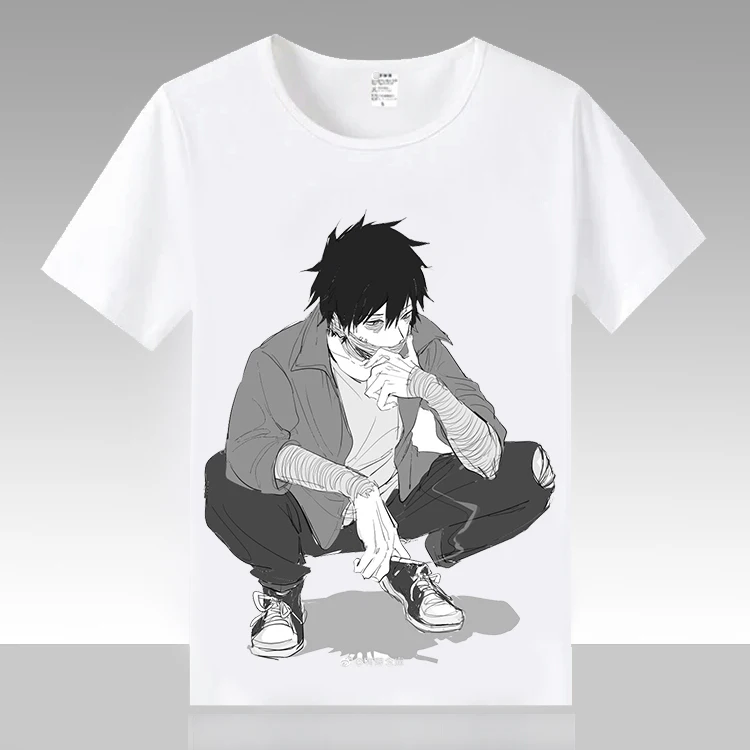 Мой герой Boku без Hero Академия Косплэй футболка Izuku Midoriya с персонажами из мультфильмов футболки с персонажами из аниме, топ, футболка, рубашка Хэллоуин Косплэй костюм