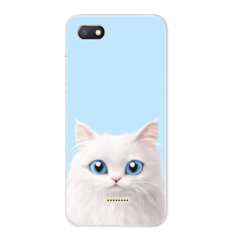 Case for Xiaomi Redmi 6A 4X Note 3 Mi A1 4 Pro 4A 5 6 pro 5A Cat Cover Silicone Phone Tpu Funda Coque E193 |
