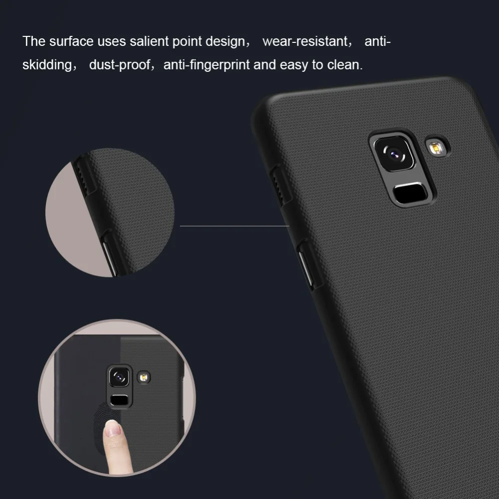 Для Samsung Galaxy A8 + 2018 чехол Чехол 6 0 &quotNillkin матовый Защитный пластиковый для samsung galaxy