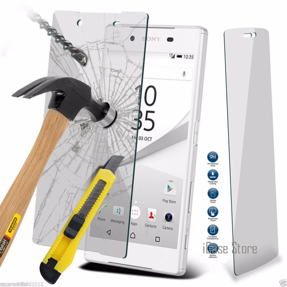 Z1 компактный премиум класса 9 H для экрана из закаленного стекла SONY Xperia мини D5503 M51W