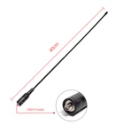 Яркость алмаза лазерная печать Женская Двухдиапазонная 144430 МГц гибкая ручная антенна для раций Baofeng