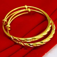 lovely bangle for baby gold filled children bracelet adjustable jewelry diamerter 50mm