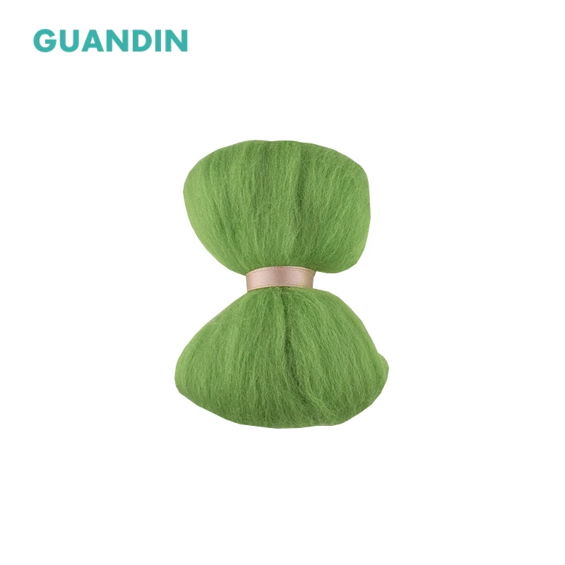 GuanDin необработанный шерстяной войлок сделай сам/рукоделие/валяние/ручная работа