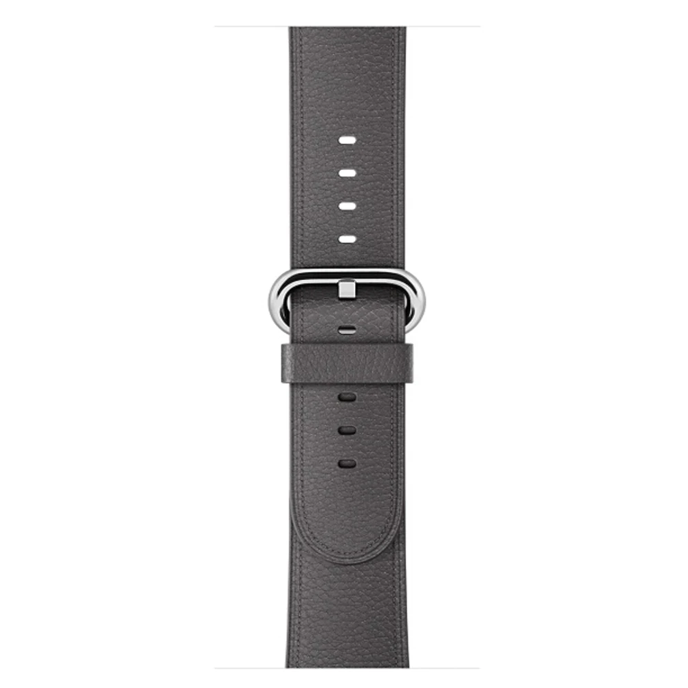 Joyzoy для наручных часов iwatch серии пояса 4/3/2/1 натуральная кожа запястья кожаный браслет, ремешок для наручных часов Apple Watch, ремешок в одиночку 38 мм 42 мм 40 мм 44