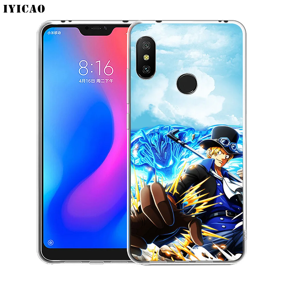 IYICAO One pice Sabo и ace Мягкий силиконовый чехол для телефона Xiaomi Redmi 4A 5A 6A Note 7 6 5 Pro Plus 4X Prime
