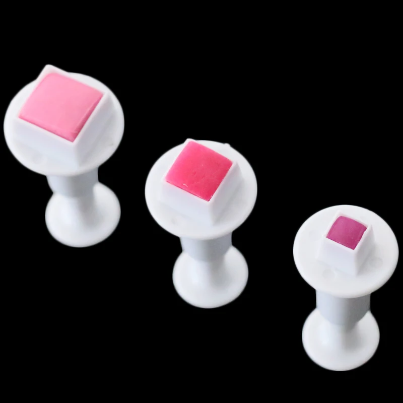 Новинка 3 шт./набор квадратные инструменты для украшения тортов | Дом и сад