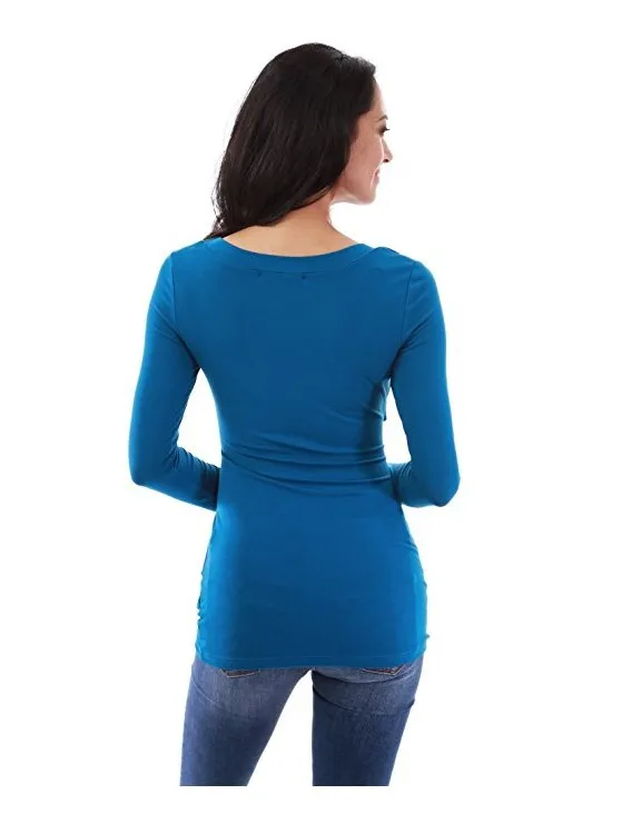 

Pregnant Maternity T Shirts Casual Pregnancy Maternity Clothes with Baby Long Sleeve Shirts Pregnant Women Clothes New Funny