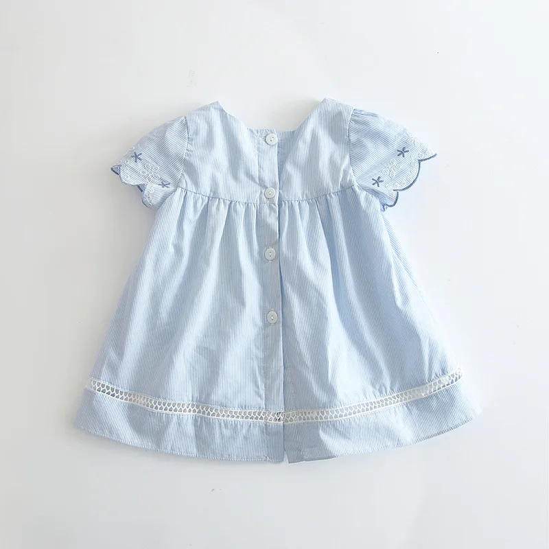 Детское летнее Хлопковое платье с цветочным принтом | Детская одежда и обувь