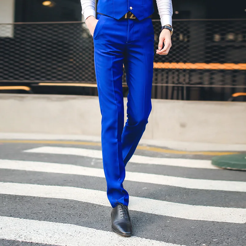 Бесплатная доставка мужские костюмные брюки в британском стиле 2016 корейские