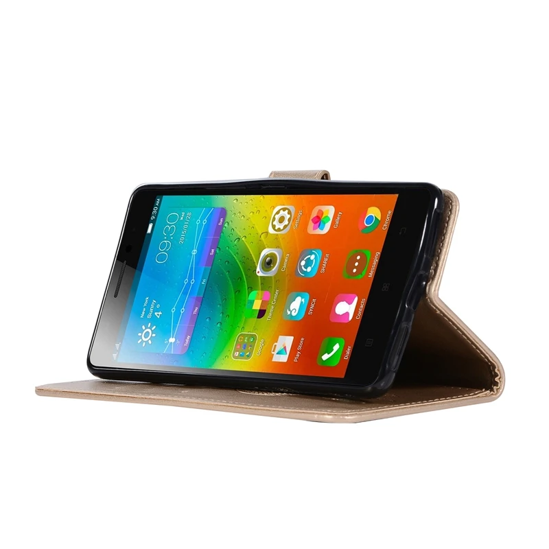 Чехол Etui для Lenovo K6 Note Роскошный кожаный бумажник с совой откидной K53a48 K6Note корпус