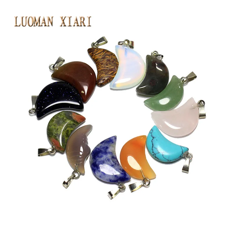 Оптовая продажа разнообразные подвески в форме полумесяца 12 дюймов подходят для