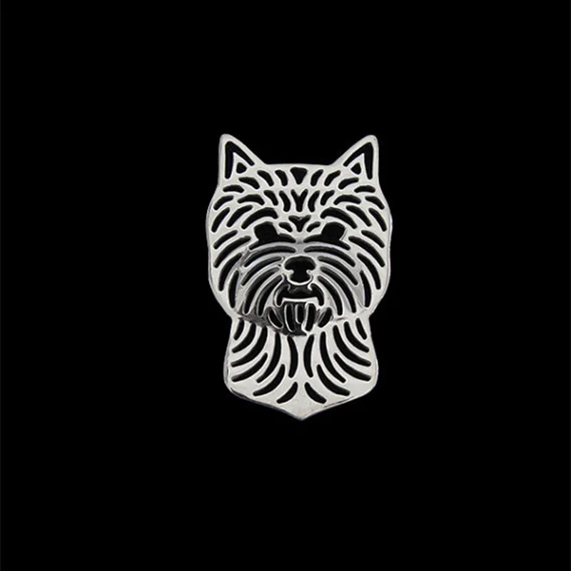 Ручная работа персонализированная брошь в виде милой собаки Норвича терьера