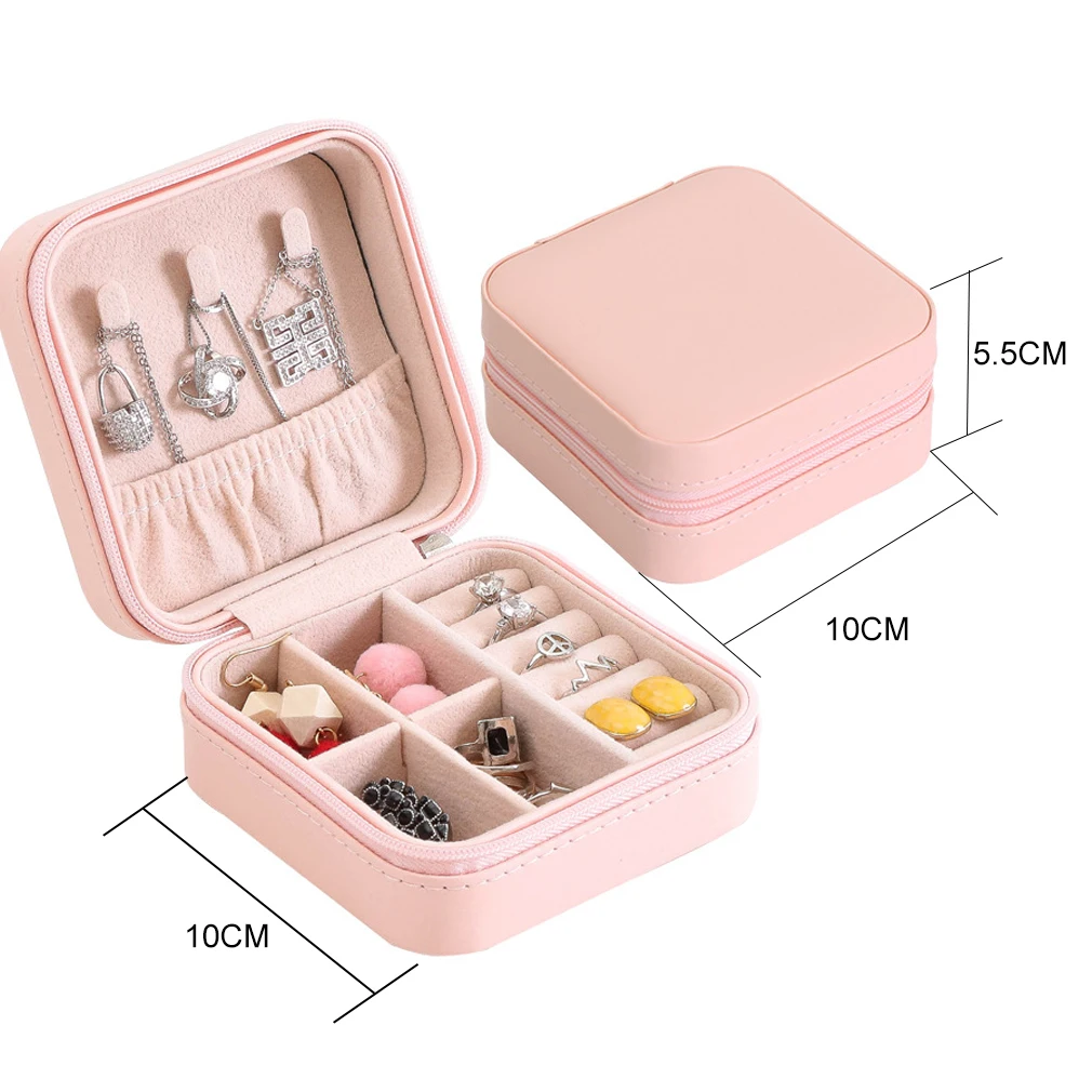 Aprince маленькая дорожная коробочка для украшений из искусственной кожи