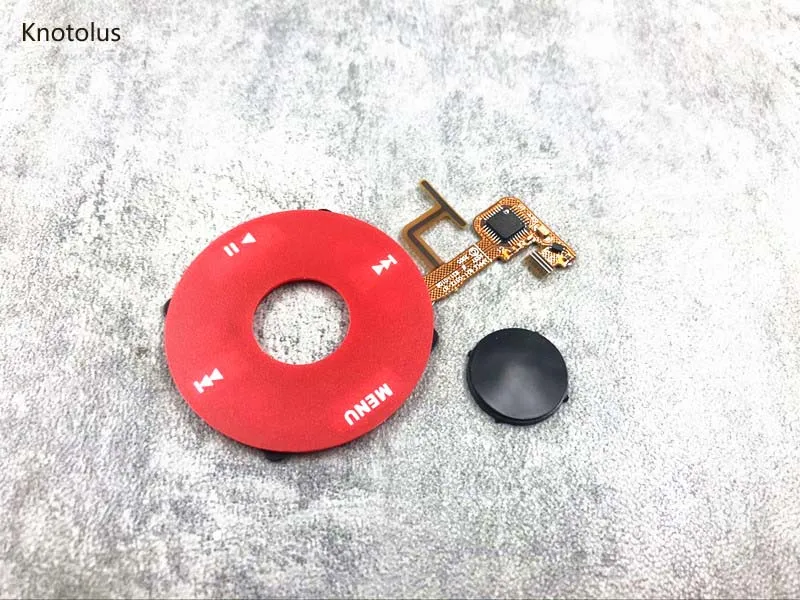 Новый гибкий ленточный кабель knotolus red clickwheel черная Центральная кнопка для iPod 5th
