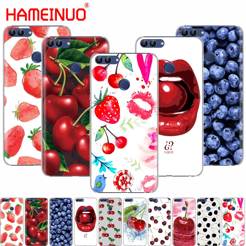 HAMEINUO чехол для сотового телефона с изображением фруктов вишни клубники huawei Honor7C Y5