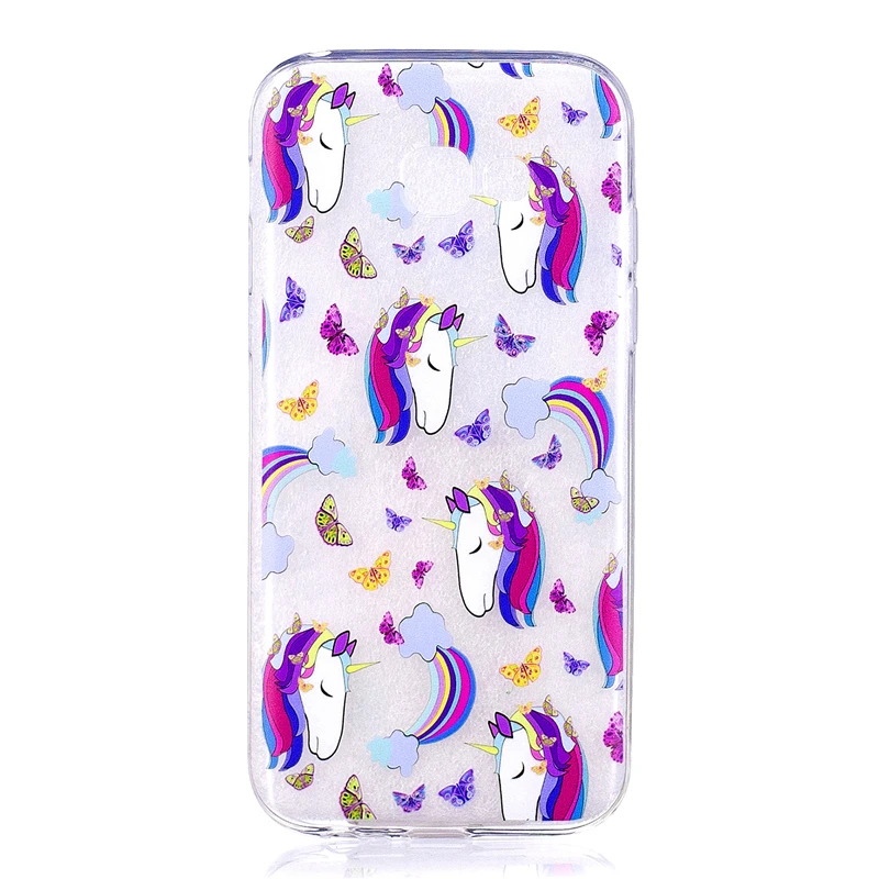 Для Coque samsung Galaxy A3 2017 чехол A320 A320F мягкие ТПУ живопись назад Защитный для