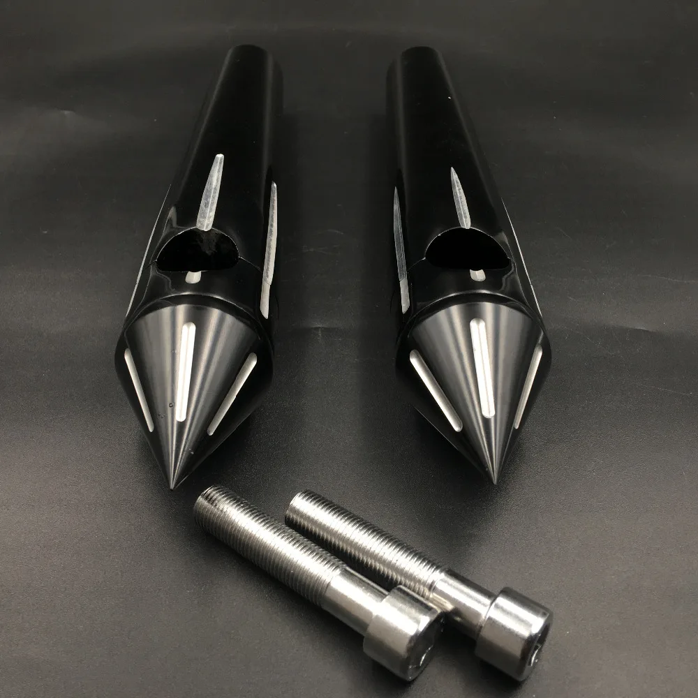 Черная Алюминиевая Заготовка 1 дюйм для руля Harley Softail Dyna Sportster Custom New 8 &quotRise|Руль